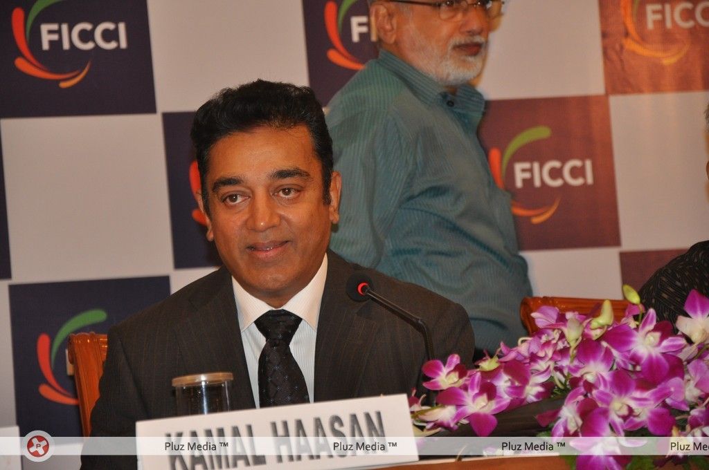Kamal Haasan - Kamal Hassan at Federation of Indian Chambers of Commerce & Industry - Pictures | Picture 133376